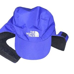 The North Face blue Trapper Hat Ear Flap size Medium Unisex Warm Winter ski hat